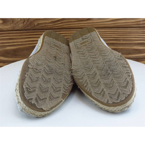 TOMS Size 7 Flat Shoes Gray Fabric Women 7‎ - Picture 12 of 12